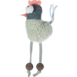 Flamingo Quinty Vogel - Kattenspeelgoed - 20x11 cm Blauw