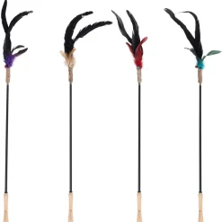 Flamingo Telescopische Kattenhengel Marit - Kattenspeelgoed - 61><noscript><img width=