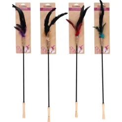 Flamingo Telescopische Kattenhengel Marit - Kattenspeelgoed - 61><noscript><img width=