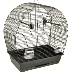 Flamingo Vogelkooi Saga - Vogelverblijven - 51x32x55.5 cm Zwart