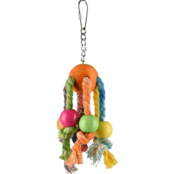 Flamingo Vogelspeelgoed Rainbow Spy - Vogelspeelgoed - 7x7x19 cm Multi-Color