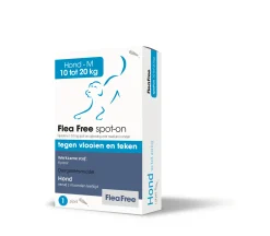 Flea Free Spot-On Hond Medium - Anti vlooien en tekenmiddel