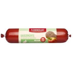 Fleischeslust Farm Duck With Apple And Amaranth - Hondenvoer - Eend 800 g