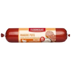 Fleischeslust Lean Turkey With Rice& Carrots And Green-Lipped Mussels - Hondenvoer - Kalkoen 400 g