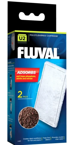 Fluval U2 Clearmax - Filters - 2 stuks U2