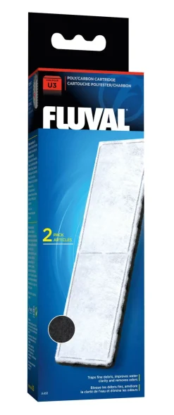 Fluval U3 Koolpatroon - Filters - 2 stuks U3