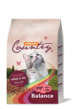 Fokker Country Balance Cat Vlees&Vis - Kattenvoer