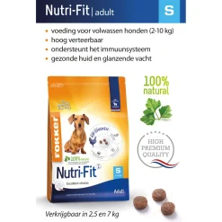 Fokker Dog Nutri-Fit S Kip - Hondenvoer