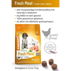 Fokker Plus Fresh Meat Kip&Aardappel - Hondenvoer