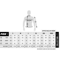 Fox Collection Lw Hoody - G/B - Vesten & truien - Medium