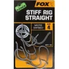 Fox Edges Armapoint Stiff Rig Straight - Haak - Size 8