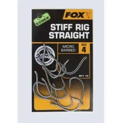 Fox Edges Armapoint Stiff Rig Straight 10 stuks - Haken