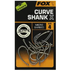Fox Edges Curve Shank X Size 4 - Haken - Size 4