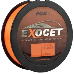 Fox Exocet Fluoro Orange Mono 0.30mm 14lb / 6.5kg (1000m) - Nylon -