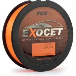 Fox Exocet Fluoro Orange Mono 0.26mm 10lb / 4.9kg (1000m) - Nylon -