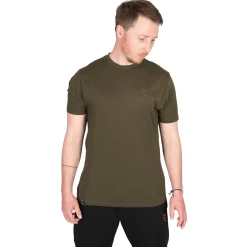 Fox Khaki Large Print  T - Shirts - Large