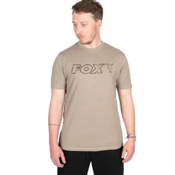 Fox Ltd Lw Khaki Marl T - Shirts - Large