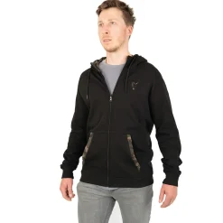 Fox Lw Black / Camo Print Zip Hoody - Vesten & truien - Xl