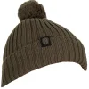 Fox Merino Bobble - Olive - Petten & mutsen - per stuk