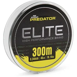 Fox Rage Predator Elite Braid 0.34mm 40lb 300m - Gevlochten lijn -