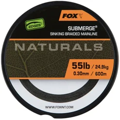Fox Sub Nat Braid X 600m 0.30mm 55lb/24.9kg - Gevlochten lijn -