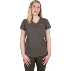 Fox Wc V Neck T - Shirts - Large