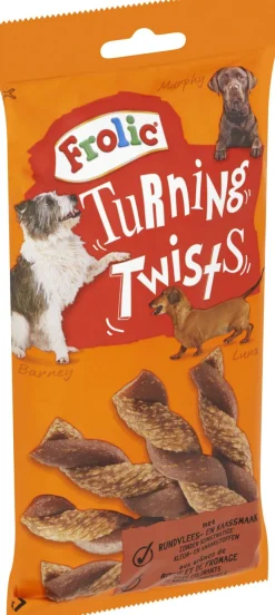 Frolic Turning Twist - Hondensnacks - 140 g