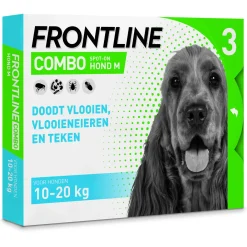 Frontline Combo Spot On 2 Medium Hond Medium - Anti vlooien en tekenmiddel