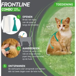 Frontline Combo Spot On Kitten - Anti vlooien en tekenmiddel - 1 pip