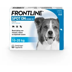 Frontline Frontline Spot-On Hond M - Apotheek - 1.34 ml 3 pip 10-20 Kg M