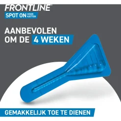 Frontline Frontline Spot-On Kat - Apotheek - 0.5 ml 3 pip Kat ><noscript><img width=