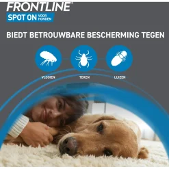Frontline Spot On 3 Large Hond Large - Anti vlooien en tekenmiddel