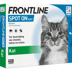 Frontline Spot On Kat - Anti vlooien en tekenmiddel