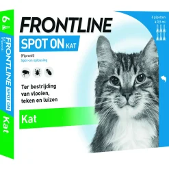 Frontline Spot On Kat - Anti vlooien en tekenmiddel