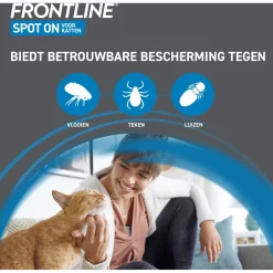 Frontline Spot On Kat - Anti vlooien en tekenmiddel