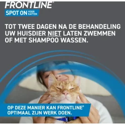 Frontline Spot On Kat - Anti vlooien en tekenmiddel