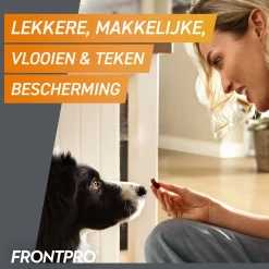 Frontpro Hond - Anti vlooien en tekenmiddel - >4-10 Kg Medium