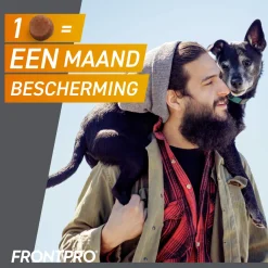 Frontpro Hond - Anti vlooien en tekenmiddel - 3 tab ><noscript><img width=