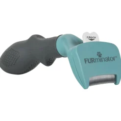 Furminator Cat Undercoat Tool - Short Hair - Kattenvachtkam - Turquoise Small