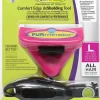 Furminator Furflex Cat Deshedding Tool Inclusief Handvat - Kattenvachtkam - 13.5x4.5x18 cm Roze Alle Haartype Large