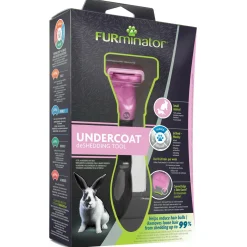 Furminator Kleine Dieren - Vachtkam - Pink Small