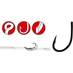 Gamakatsu A1 G-Carp Super Hooks Ptfe #4 - Vishaak -