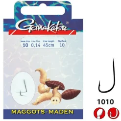 Gamakatsu Booklet Maggots 1010b #18-0.10mm 60cm - Vishaak -