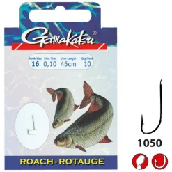Gamakatsu Booklet Roach 1050n #16-0.10mm 45cm - Vishaak -