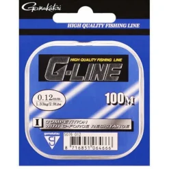Gamakatsu G-Line Competition 0.12mm 100m Blister - Vislijn -