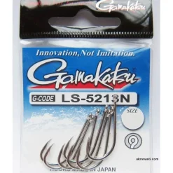 Gamakatsu Ls-5213n New Label Hooks Nickel #4 - Vishaak -
