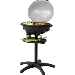 Garden Grill Elektrisch Barbecue Bistro Eco 220 - Barbecue - Zwart Zilver
