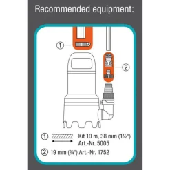 Gardena Dompelpomp 9000 - Pompen -