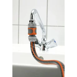 Gardena Schroefadapter/ Perlator M22 - Slangkoppeling - Chroom M22