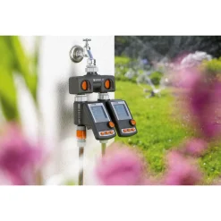 Gardena 2-Weg Waterverdeler 26.5 Mm (G 3/4 Inch) En 33.3 Mm (G 1 Inch) Draad - Slangkoppeling -